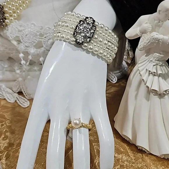 Shower Me With Pearls is a Unique One-Of-A-Kind Tiara Bundle - Picture 6 of 17